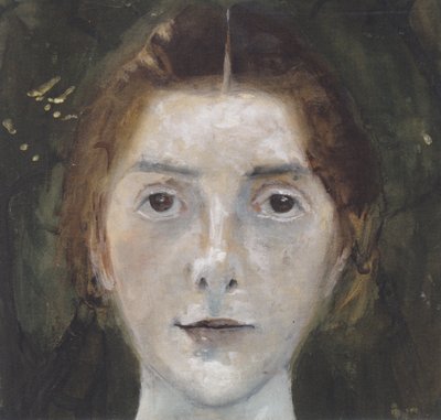 Self-Portrait, Frontal by Paula Modersohn Becker